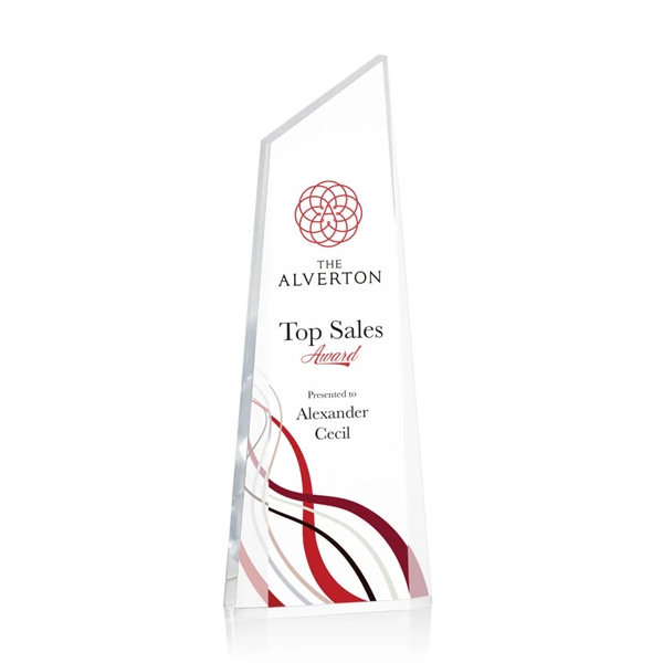 The exquisite Hudson VividPrint™ Award is a tall freestanding award that... from ASI 84592 St Regis Group / St Regis