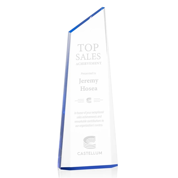 The exquisite Hudson Award features beveled sides and a top peak... from ASI 84592 St Regis Group / St Regis