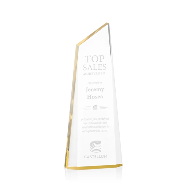 The exquisite Hudson Award is a tall award with beveled sides... from ASI 84592 St Regis Group / St Regis