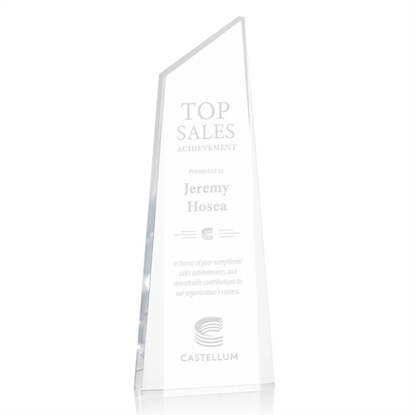 The exquisite Hudson Award is a tall award with beveled sides... from ASI 84592 St Regis Group / St Regis