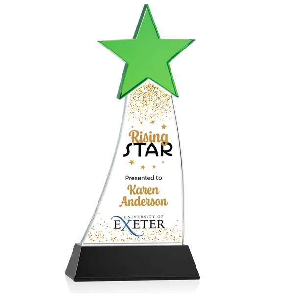 Reach for the stars with our Manolita VividPrint™ Award. Magnificent optical... from ASI 84592 St Regis Group / St Regis