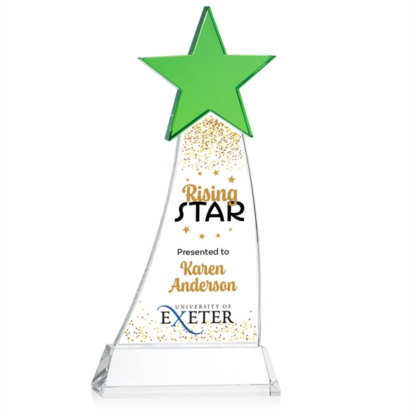 Reach for the stars with our Manolita VividPrint™ Award. Magnificent optical... from ASI 84592 St Regis Group / St Regis