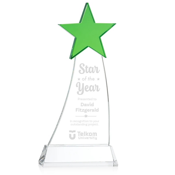 Reach for the stars with our Manolita Star Award. Magnificent optical... from ASI 84592 St Regis Group / St Regis