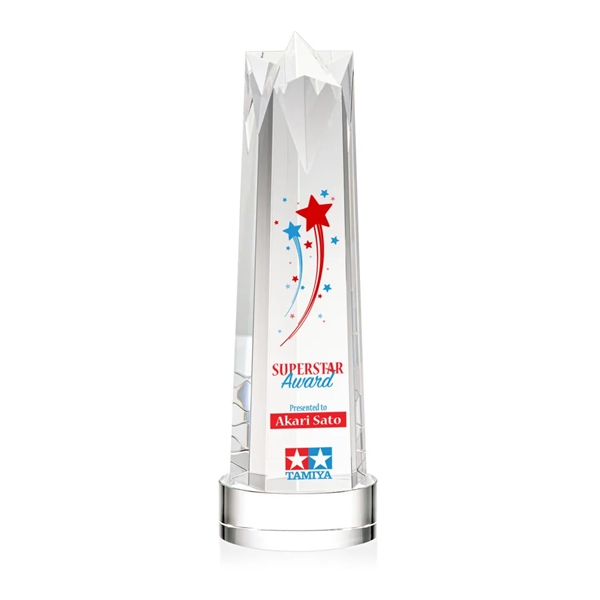 The Ellesmere VividPrint™ Award on Base is a stunning obelisk of... from ASI 84592 St Regis Group / St Regis