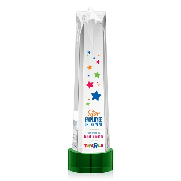 The Ellesmere VividPrint™ Award on Base is a stunning obelisk of... from ASI 84592 St Regis Group / St Regis