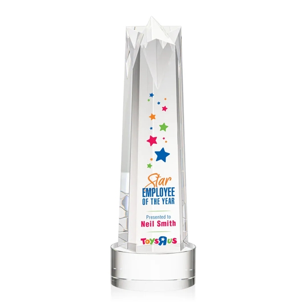 The Ellesmere VividPrint™ Award on Base is a stunning obelisk of... from ASI 84592 St Regis Group / St Regis