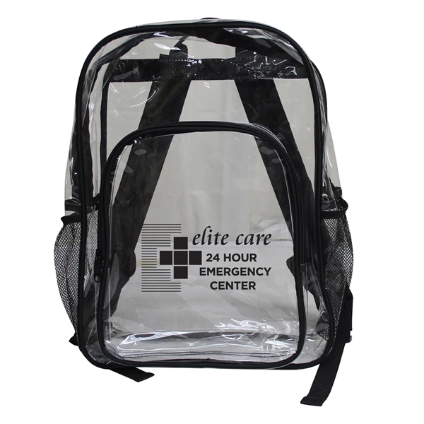 Great for school campuses and quick security screening,clear full sized backpack... from ASI 79384 Preferred Nation Inc