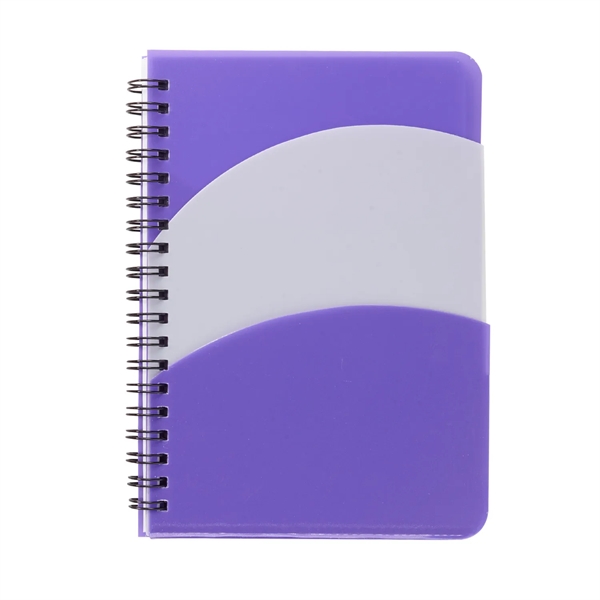 5" x 7" lined spiral notebook with double pockets.... from ASI 52840 Evans Manufacturing
