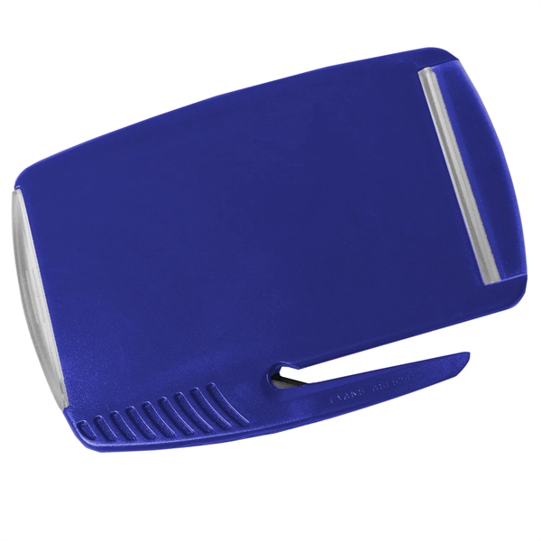Letter opener and staple remover, holds standard business card.... from ASI 52840 Evans Manufacturing