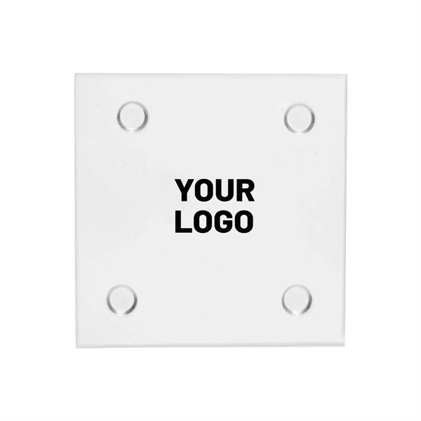 Square glass coaster plus free full color digital imprint on 1... from ASI 37218 Athena Promo (tm)
