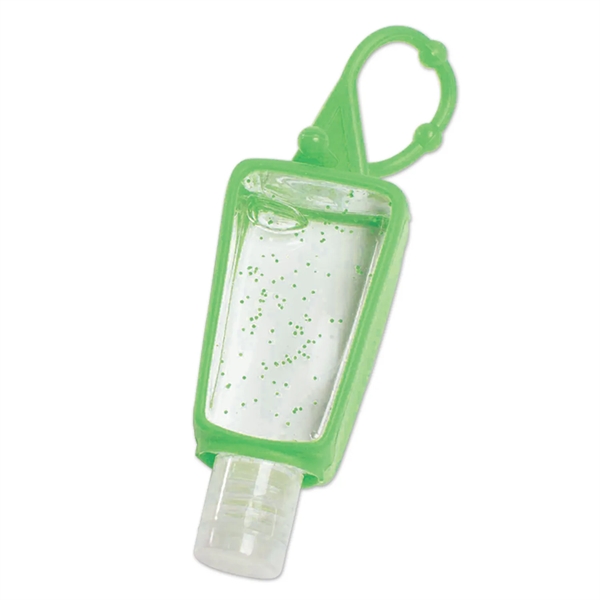 1 oz. hand sanitizer gel with adjustable silicone clip in a... from ASI 52840 Evans Manufacturing
