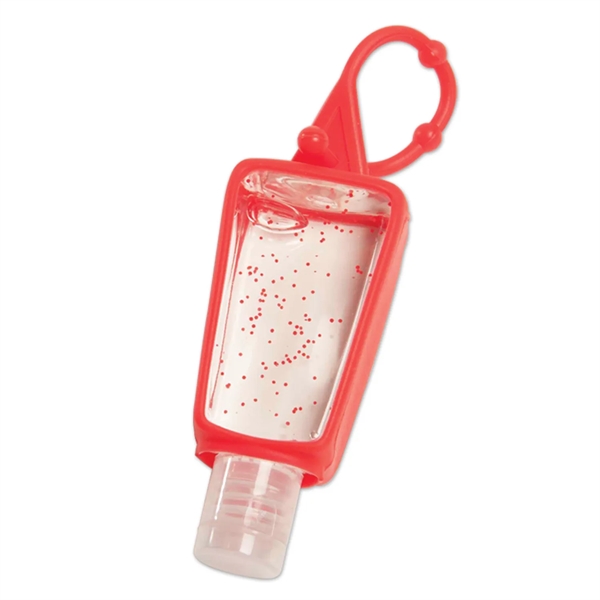 1 oz. hand sanitizer gel with adjustable silicone clip in a... from ASI 52840 Evans Manufacturing