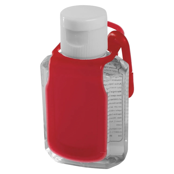 Citrus scented hand sanitizer in a 2 oz. bottle with carabiner... from ASI 52840 Evans Manufacturing
