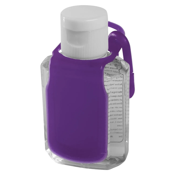 Citrus scented hand sanitizer in a 2 oz. bottle with carabiner... from ASI 52840 Evans Manufacturing