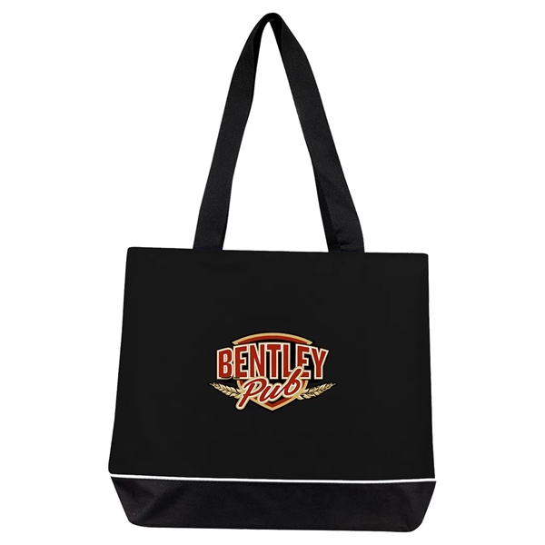 Zipper shoulder tote.... from ASI 31517 Admart Products / Admart Line