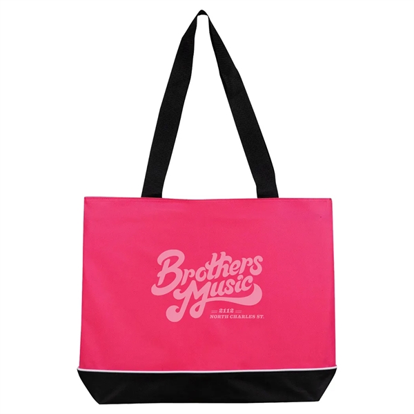 Zipper shoulder tote.... from ASI 31517 Admart Products / Admart Line