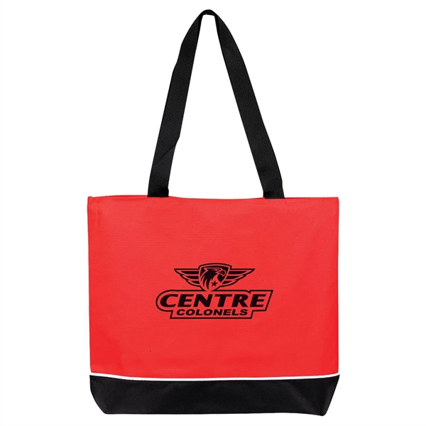 Zipper shoulder tote.... from ASI 31517 Admart Products / Admart Line