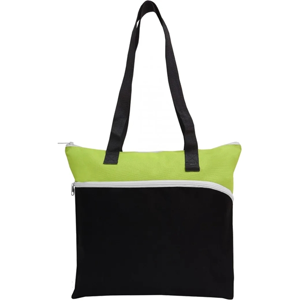 Poly Large Zipper Tote Bag... from ASI 31517 Admart Products / Admart Line