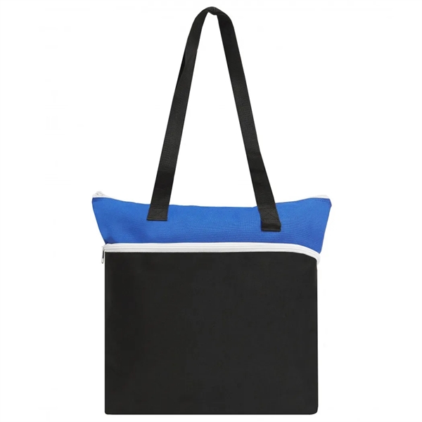 Poly Large Zipper Tote Bag... from ASI 31517 Admart Products / Admart Line