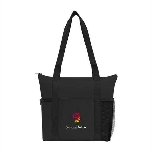 Poly Large Zipper Tote Bag... from ASI 31517 Admart Products / Admart Line