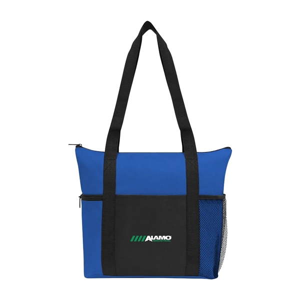 Poly Large Zipper Tote Bag... from ASI 31517 Admart Products / Admart Line