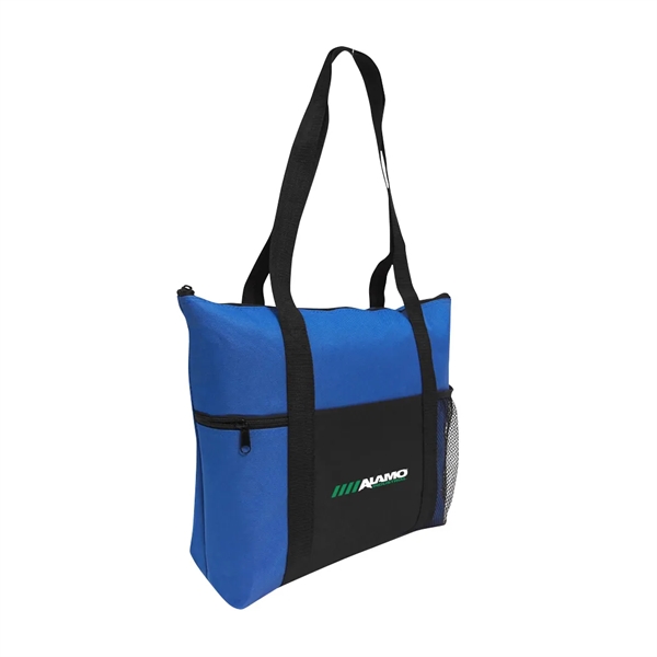 Poly Large Zipper Tote Bag... from ASI 31517 Admart Products / Admart Line