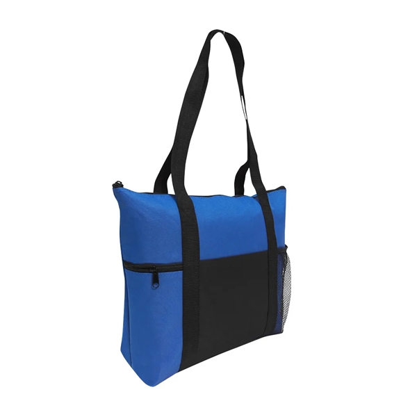 Poly Large Zipper Tote Bag... from ASI 31517 Admart Products / Admart Line