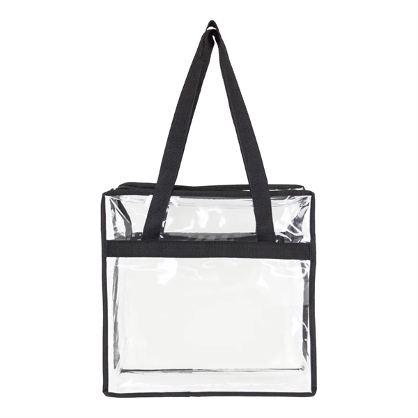 Clear Zippered Tote Bag... from ASI 31517 Admart Products / Admart Line