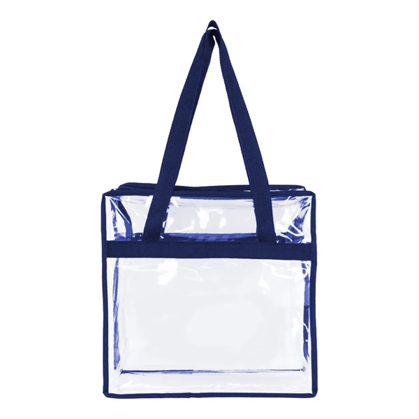 Clear Zippered Tote Bag... from ASI 31517 Admart Products / Admart Line