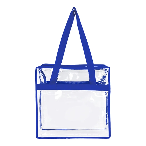 Clear Zippered Tote Bag... from ASI 31517 Admart Products / Admart Line