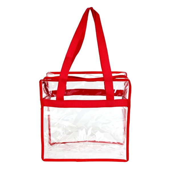 Clear Zippered Tote Bag... from ASI 31517 Admart Products / Admart Line