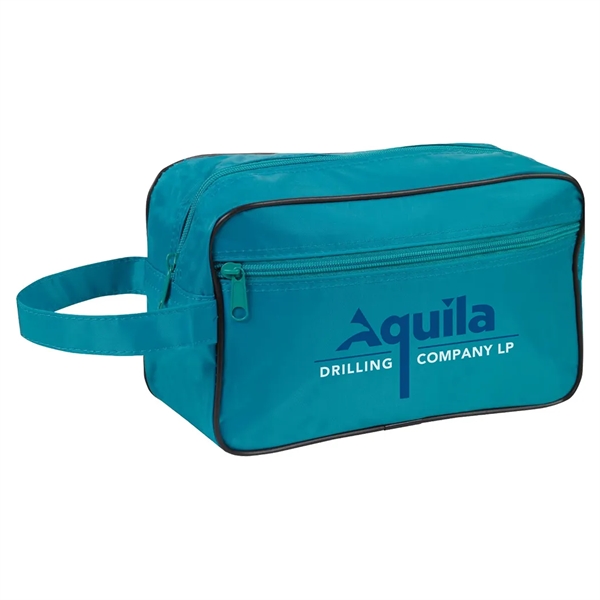 Handle travel kit made of 70 denier nylon.... from ASI 31517 Admart Products / Admart Line