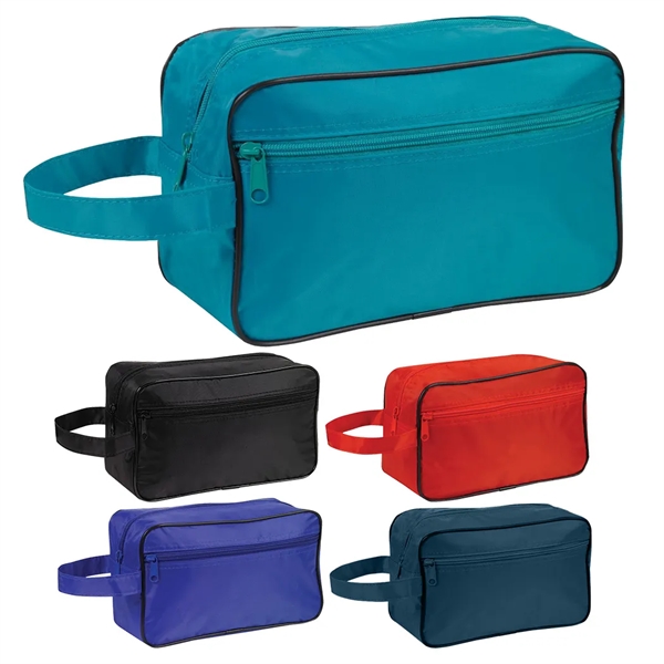 Handle travel kit made of 70 denier nylon.... from ASI 31517 Admart Products / Admart Line