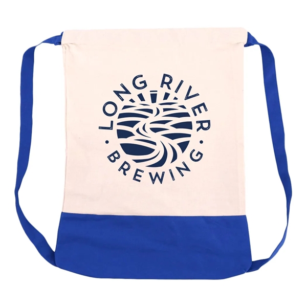 Cotton Canvas Drawstring Backpack... from ASI 31517 Admart Products / Admart Line