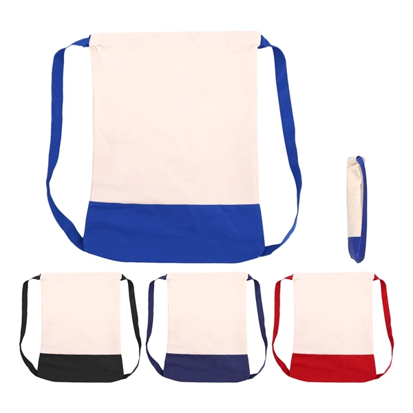 Cotton Canvas Drawstring Backpack... from ASI 31517 Admart Products / Admart Line