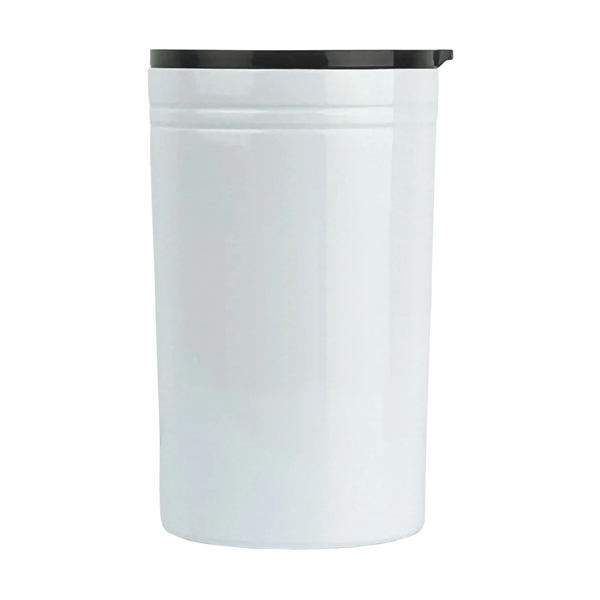 12oz. stainless steel tumbler/insulator. Can be used as a tumbler or... from ASI 73871 Next Promotions LLC