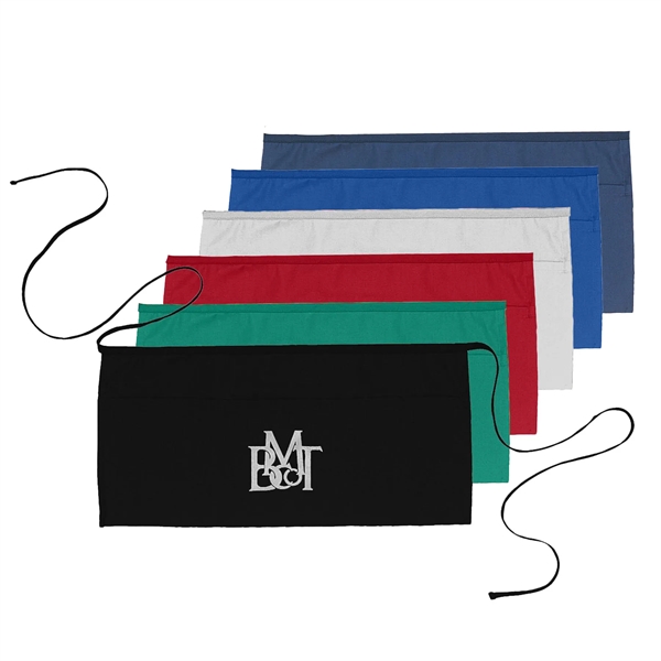 20"W x 10"H waist-style apron made of 7 oz. polyester cotton... from ASI 39820 Opusline (Benmex) / Opus Line