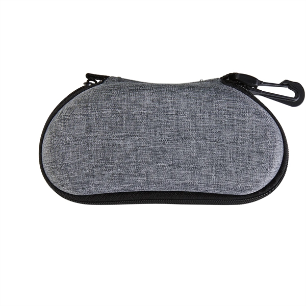 Sunglass holder with soft support and durable clip.... from ASI 52840 Evans Manufacturing