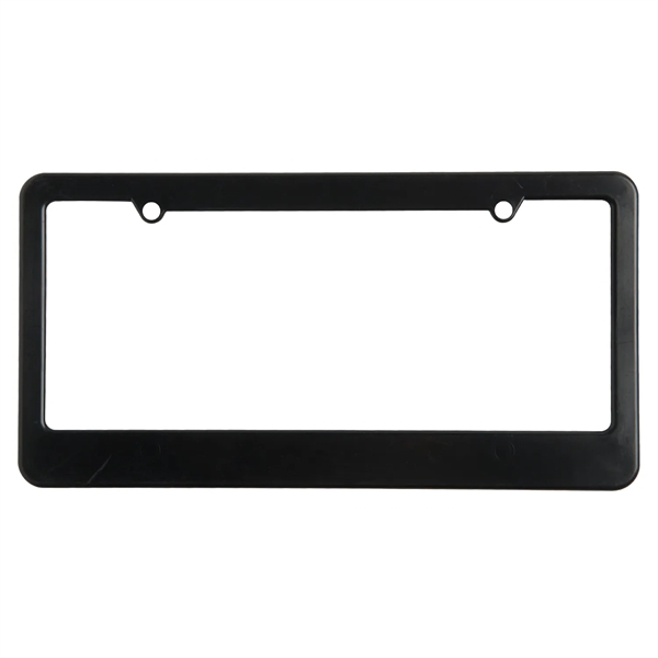 License plate frame. 2 holes with straight bottom.... from ASI 52840 Evans Manufacturing