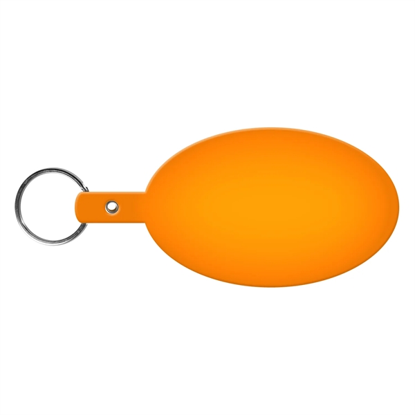 Large flexible oval shaped key tag made in the USA with... from ASI 52840 Evans Manufacturing