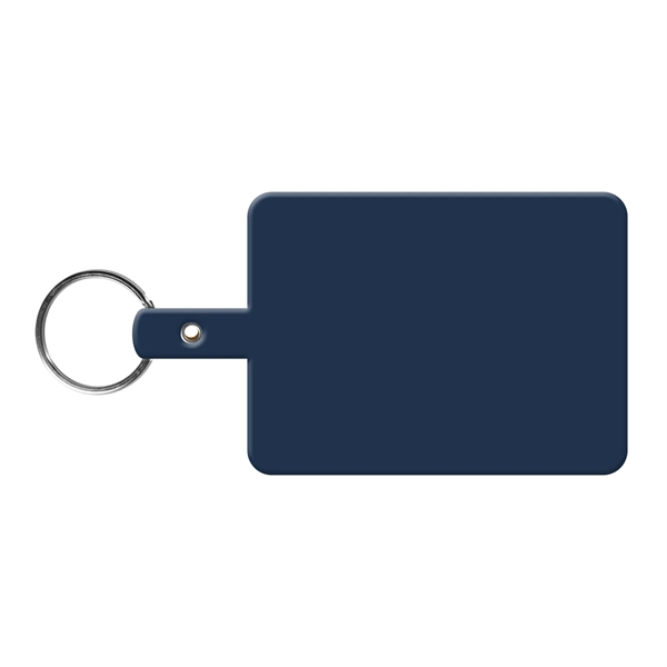 Large flexible rectangle key tag made in the USA with a... from ASI 52840 Evans Manufacturing