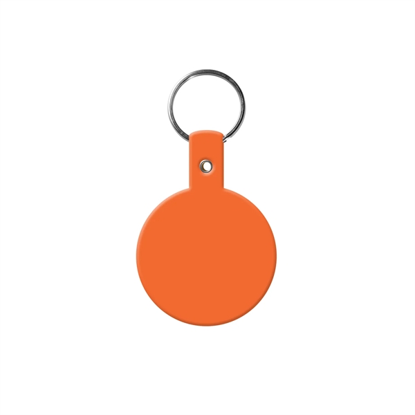 Flexible round key tag made in the USA with a 1"... from ASI 52840 Evans Manufacturing