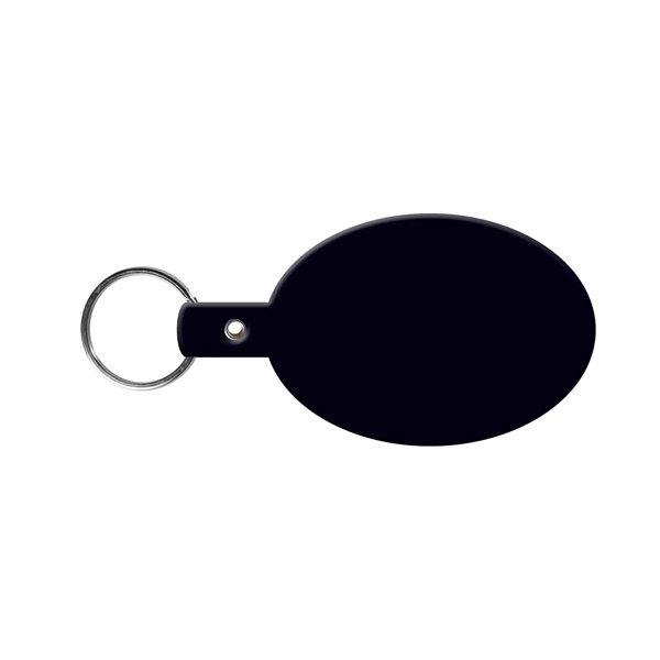 Flexible oval shaped key tag available in 17 different colors and... from ASI 52840 Evans Manufacturing