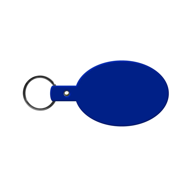Flexible oval shaped key tag available in 17 different colors and... from ASI 52840 Evans Manufacturing