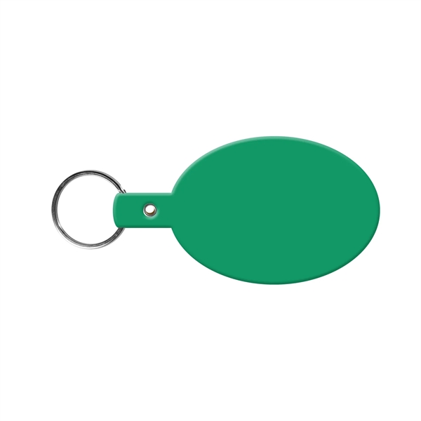 Flexible oval shaped key tag available in 17 different colors and... from ASI 52840 Evans Manufacturing