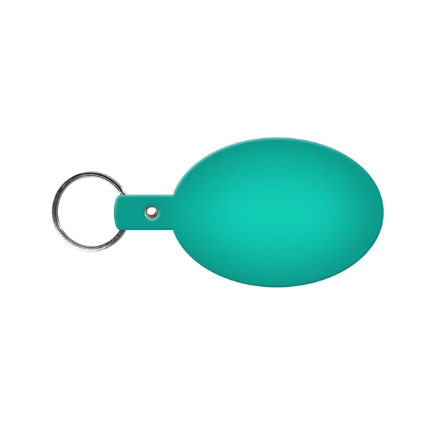 Flexible oval shaped key tag available in 17 different colors and... from ASI 52840 Evans Manufacturing