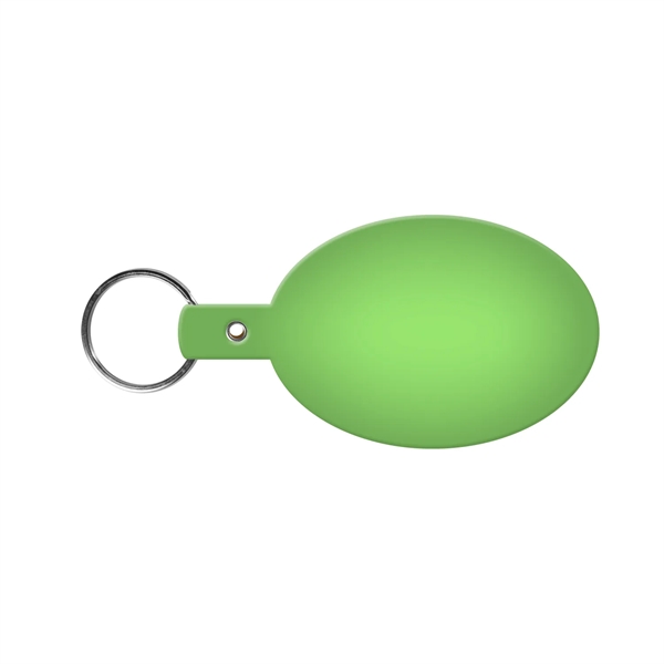Flexible oval shaped key tag available in 17 different colors and... from ASI 52840 Evans Manufacturing