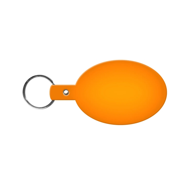 Flexible oval shaped key tag available in 17 different colors and... from ASI 52840 Evans Manufacturing