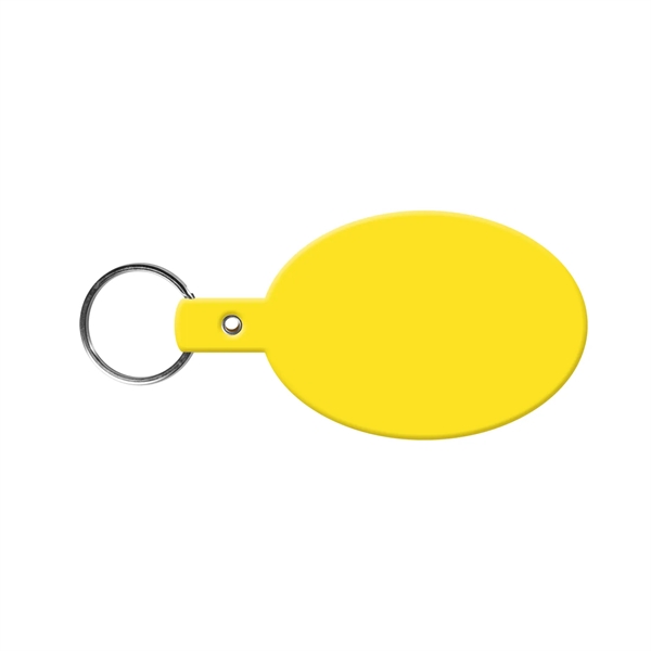 Flexible oval shaped key tag available in 17 different colors and... from ASI 52840 Evans Manufacturing