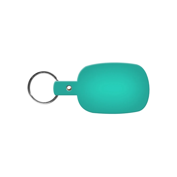 Rounded rectangle shaped key tag available in 17 different colors and... from ASI 52840 Evans Manufacturing